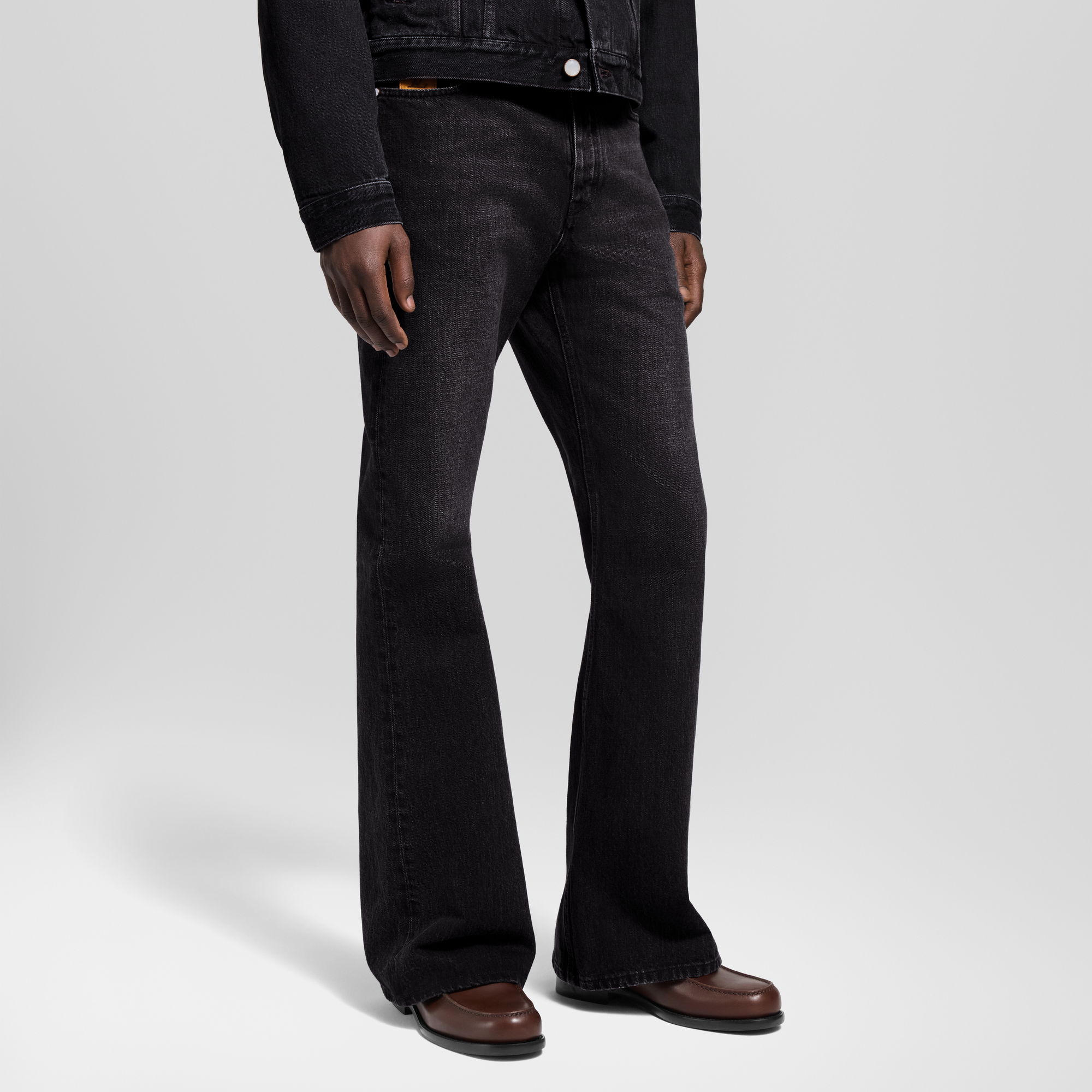 LV Flared Denim Pants  in Men's Ready-to-Wear Denim Collection collections by Louis Vuitton (Product zoom)